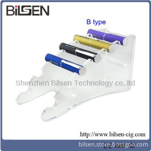 ISO approved high quanlity acrylic counter e cigarette display stand